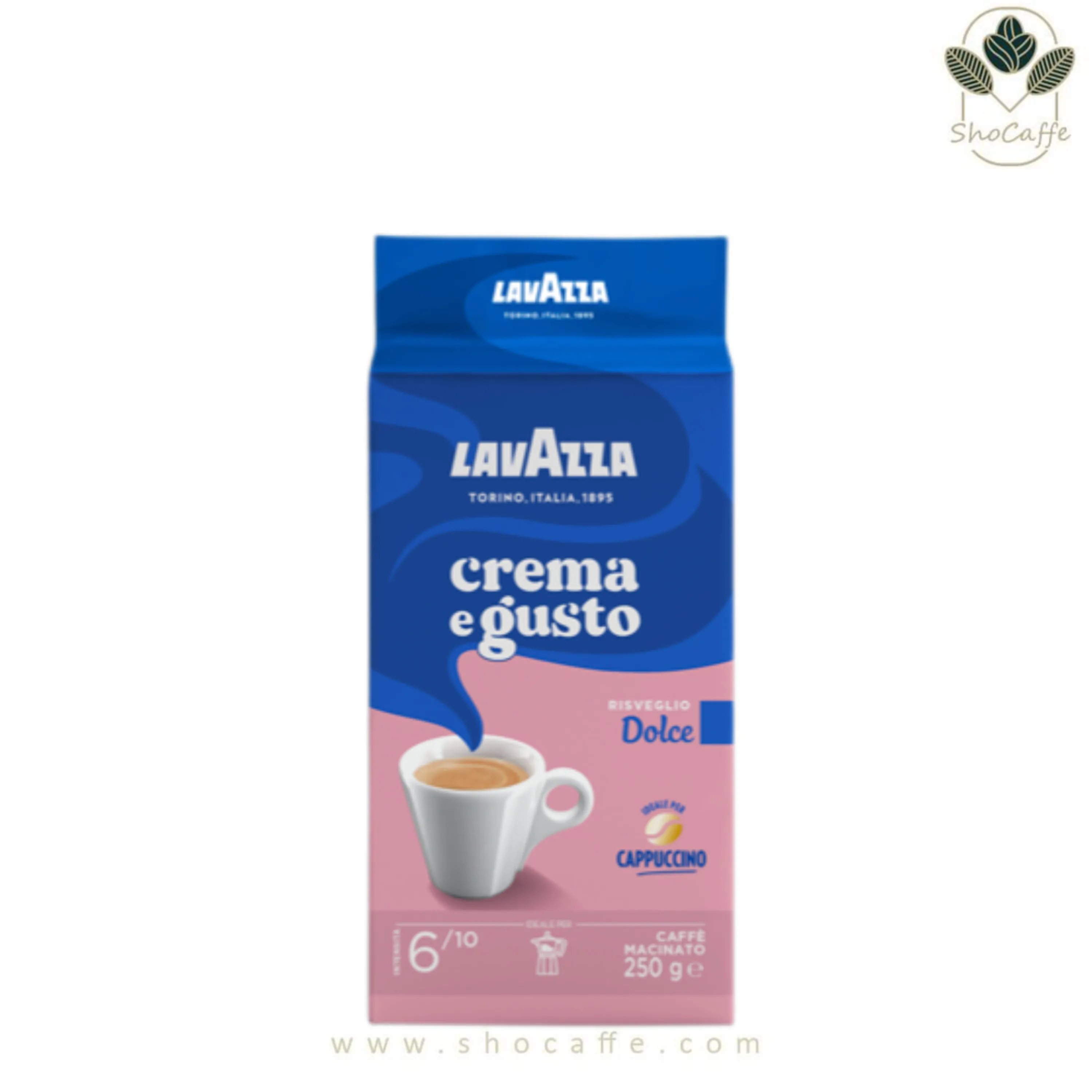 پودر قهوه لاوازا کرما گوستو دولچه 250 گرمی Lavazza Crema E Gusto Dolce پودر قهوه لاوازا کرما گوستو دولچه 250 گرمی Lavazza Crema E Gusto Dolce